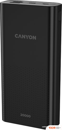 Внешний аккумулятор Canyon PB-2001 20000MAH (ЧЕРНЫЙ) (229436)