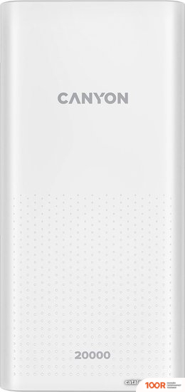 Внешний аккумулятор Canyon PB-2001 20000MAH (БЕЛЫЙ) (229435)