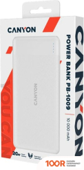 Внешний аккумулятор Canyon PB-109 10000MAH (БЕЛЫЙ) (229433)