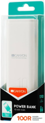Внешний аккумулятор Canyon PB-103 10000MAH (БЕЛЫЙ) (229426)