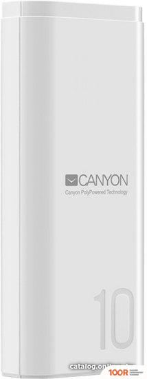 Внешний аккумулятор Canyon PB-103 10000MAH (БЕЛЫЙ) (229426)
