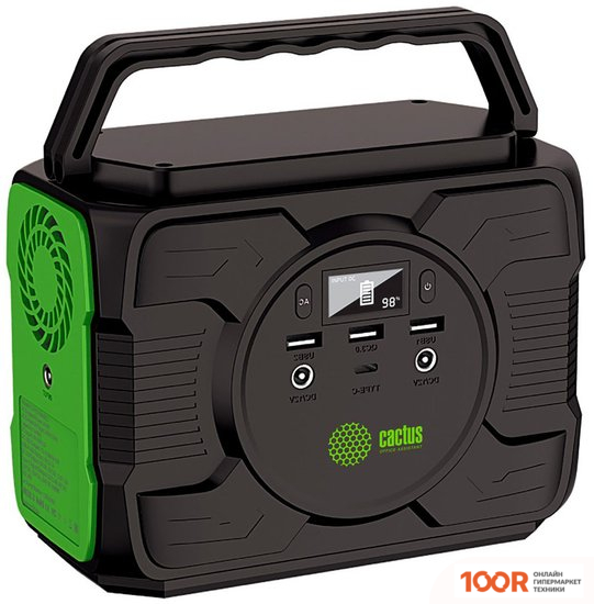 Внешний аккумулятор CACTUS CS-PCS144-EC5 (ЧЕРНЫЙ/ЗЕЛЕНЫЙ) (229414)
