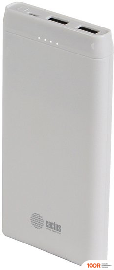 Внешний аккумулятор CACTUS CS-PBFSMT-10000 (БЕЛЫЙ) (229407)