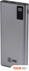Внешний аккумулятор CACTUS CS-PBFSLT-10000 (СЕРЫЙ) (229406)
