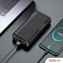 Внешний аккумулятор Borofone BJ27A PINDAR 20000MAH (ЧЕРНЫЙ) (229304)