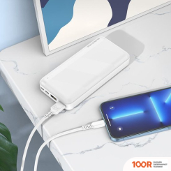 Внешний аккумулятор Borofone BJ27A PINDAR 20000MAH (БЕЛЫЙ) (229303)