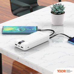 Внешний аккумулятор Borofone BJ20A 20000MAH (БЕЛЫЙ) (229295)