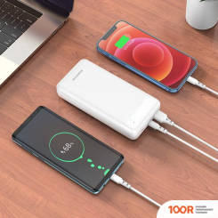 Внешний аккумулятор Borofone BJ19A 20000MAH (БЕЛЫЙ) (229290)