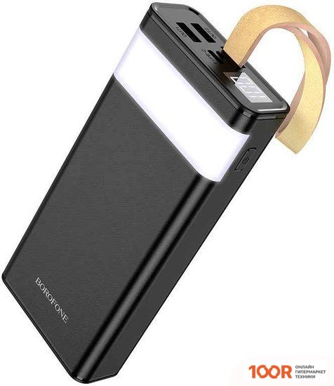 Внешний аккумулятор Borofone BJ18 COOLMY 20000MAH (ЧЕРНЫЙ) (229286)