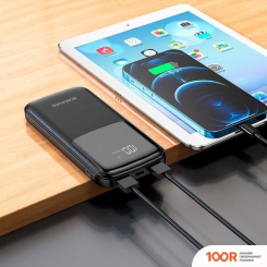 Внешний аккумулятор Borofone BJ17 OCEANIC 10000MAH (ЧЕРНЫЙ) (229282)