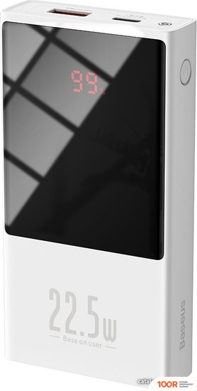 Внешний аккумулятор Baseus SUPER MINI DIGITAL DISPLAY PPMN-B02 20000MAH (БЕЛЫЙ) (229271)