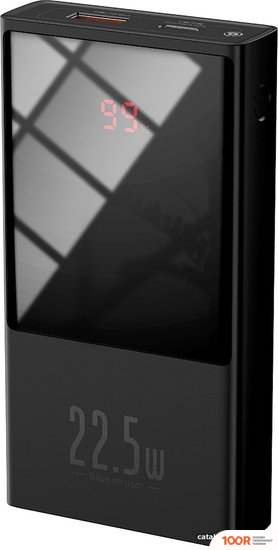 Внешний аккумулятор Baseus SUPER MINI DIGITAL DISPLAY PPMN-A01 10000MAH (ЧЕРНЫЙ) (229268)