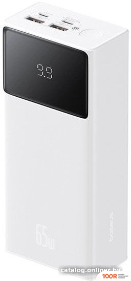 Внешний аккумулятор Baseus STAR-LORD DIGITAL DISPLAY FAST CHARGING POWER BANK 30000MAH 65W (БЕЛЫЙ) (229266)
