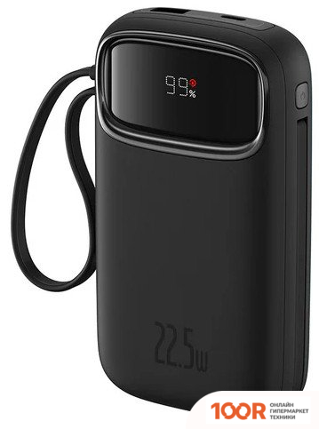 Внешний аккумулятор Baseus QPOW2 POWER BANK 20000MAH (ЧЕРНЫЙ) (229247)