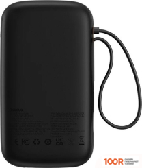 Внешний аккумулятор Baseus QPOW2 DUAL-CABLE DIGITAL DISPLAY FAST CHARGE POWER BANK 22.5W 20000MAH (ЧЕРНЫЙ) (229245)