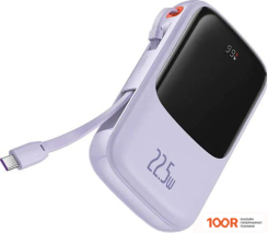 Внешний аккумулятор Baseus QPOW PRO+ DIGITAL DISPLAY FAST CHARGE 22.5W 10000MAH (ГОЛУБОЙ) (229237)