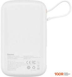 Внешний аккумулятор Baseus QPOW PRO DIGITAL DISPLAY FAST CHARGE POWER BANK IP EDITION 20W 10000MAH (БЕЛЫЙ) (229231)