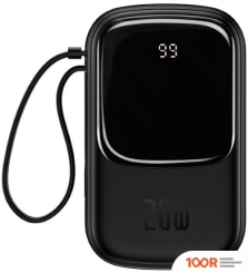 Внешний аккумулятор Baseus QPOW PRO DIGITAL DISPLAY FAST CHARGE 10000MAH 20W (ЧЕРНЫЙ) (229228)