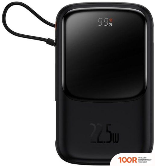 Внешний аккумулятор Baseus QPOW PRO DIGITAL DISPLAY FAST CHARGE 10000MAH (ЧЕРНЫЙ) (229226)