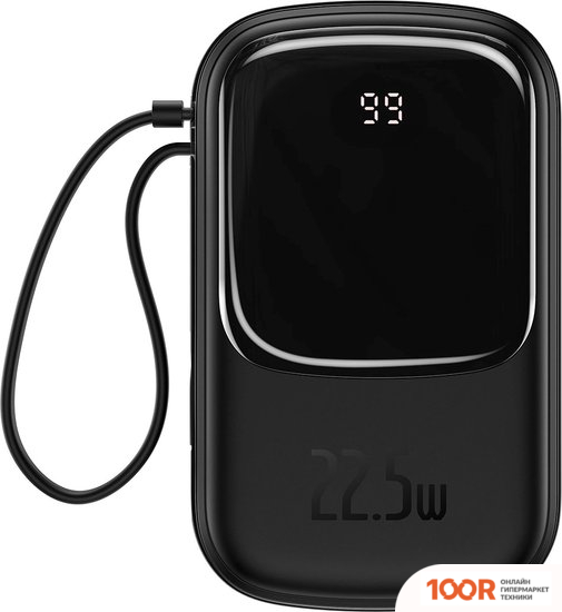 Внешний аккумулятор Baseus QPOW DIGITAL DISPLAY PPQD-I01 20000MAH (ЧЕРНЫЙ) (229221)