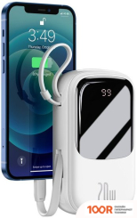 Внешний аккумулятор Baseus QPOW DIGITAL DISPLAY PPQD-H02 20000MAH (БЕЛЫЙ) (229219)