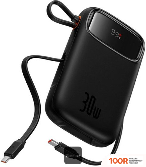 Внешний аккумулятор Baseus QPOW 2 POWER BANK 20000MAH (ЧЕРНЫЙ) (229209)