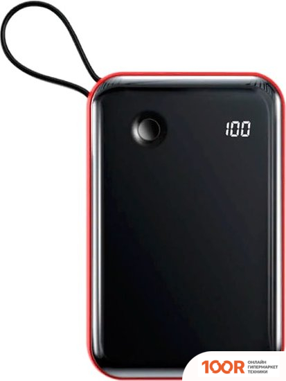 Внешний аккумулятор Baseus MINI S DIGITAL DISPLAY PPXF-A09 10000MAH (ЧЕРНЫЙ/КРАСНЫЙ) (229197)