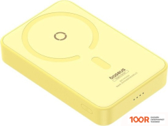 Внешний аккумулятор Baseus MAGPRO MAGNETIC BRACKET WIRELESS FAST-CHARGING POWER BANK 20W 5000MAH (ЖЕЛТЫЙ) (229190)