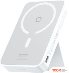 Внешний аккумулятор Baseus MAGPRO MAGNETIC BRACKET WIRELESS FAST-CHARGING POWER BANK 20W 5000MAH (БЕЛЫЙ) (229189)