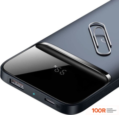 Внешний аккумулятор Baseus MAGNETIC WIRELESS PPCXW10 10000MAH (ЧЕРНЫЙ) (229186)