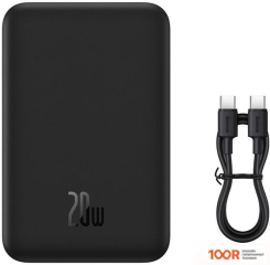 Внешний аккумулятор Baseus MAGNETIC MINI WIRELESS FAST CHARGE POWER BANK 20W 20000MAH (ЧЕРНЫЙ) (229163)
