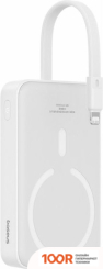 Внешний аккумулятор Baseus MAGNETIC MINI WIRELESS FAST CHARGE 20W 10000MAH (БЕЛЫЙ) (229151)