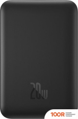 Внешний аккумулятор Baseus MAGNETIC MINI AIR WIRELESS FAST CHARGE POWER BANK 20W 6000MAH (ЧЕРНЫЙ) (229150)