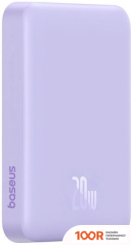 Внешний аккумулятор Baseus MAGNETIC MINI AIR WIRELESS FAST CHARGE POWER BANK 20W 10000MAH (СИРЕНЕВЫЙ) (229144)