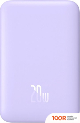 Внешний аккумулятор Baseus MAGNETIC MINI AIR WIRELESS FAST CHARGE POWER BANK 20W 10000MAH (СИРЕНЕВЫЙ) (229144)