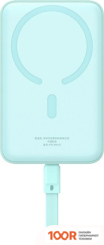 Внешний аккумулятор Baseus MAGNETIC FAST CHARGE POWER BANK TYPE-C EDITION 30W 10000MAH (МЯТНЫЙ) (229139)