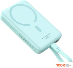 Внешний аккумулятор Baseus MAGNETIC FAST CHARGE POWER BANK TYPE-C EDITION 30W 10000MAH (МЯТНЫЙ) (229139)