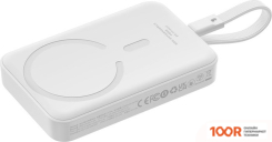 Внешний аккумулятор Baseus MAGNETIC FAST CHARGE POWER BANK TYPE-C EDITION 30W 10000MAH (БЕЛЫЙ) (229137)