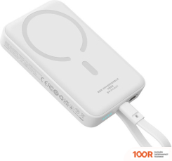 Внешний аккумулятор Baseus MAGNETIC FAST CHARGE POWER BANK TYPE-C EDITION 30W 10000MAH (БЕЛЫЙ) (229137)