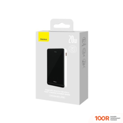 Внешний аккумулятор Baseus MAGNETIC BRACKET WIRELESS POWER BANK 20W 10000MAH (БЕЛЫЙ) (229134)