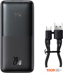 Внешний аккумулятор Baseus BIPOW PRO DIGITAL DISPLAY FAST CHARGE 20W 10000MAH (ЧЕРНЫЙ) (229102)