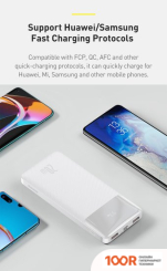Внешний аккумулятор Baseus BIPOW FAST CHARGE POWER BANK 20W 20000MAH (БЕЛЫЙ) (229089)