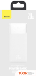 Внешний аккумулятор Baseus BIPOW FAST CHARGE POWER BANK 20W 20000MAH (БЕЛЫЙ) (229089)