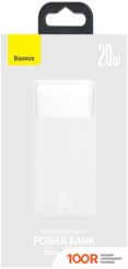 Внешний аккумулятор Baseus BIPOW FAST CHARGE POWER BANK 20W 10000MAH (БЕЛЫЙ) (229087)
