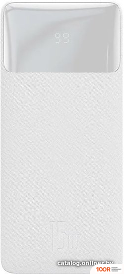 Внешний аккумулятор Baseus BIPOW DIGITAL DISPLAY PPDML-I02 10000MAH (БЕЛЫЙ) (229075)