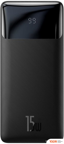Внешний аккумулятор Baseus BIPOW DIGITAL DISPLAY 15W 10000MAH (ЧЕРНЫЙ) (229069)