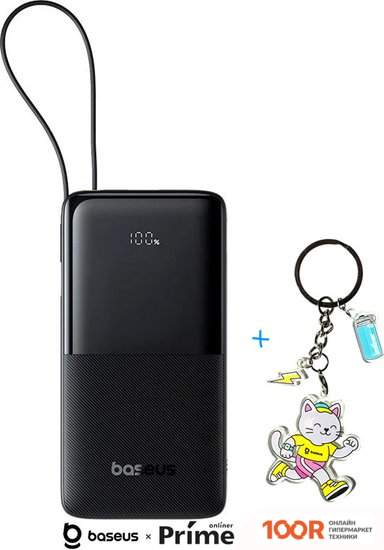 Внешний аккумулятор Baseus BIPOW 2 POWER BANK 20000MAH (ЧЕРНЫЙ) (229067)