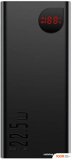 Внешний аккумулятор Baseus BASEUS ADAMAN METAL DIGITAL DISPLAY PPAD000101 20000MAH (ЧЕРНЫЙ) (229063)