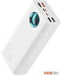 Внешний аккумулятор Baseus AMBLIGHT DIGITAL DISPLAY FAST CHARGE POWER BANK 65W 26800MAH (БЕЛЫЙ) (229059)