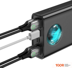 Внешний аккумулятор Baseus AMBLIGHT DIGITAL DISPLAY 65W 30000MAH (ЧЕРНЫЙ) (229058)